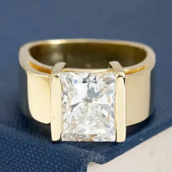 Vintage Princess-Cut Ring