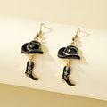 Western Noir Grace Dangle Earrings