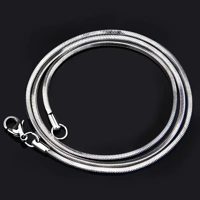 Fashion Stainless Steel Serpent Chain Necklace