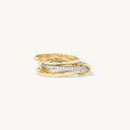 Golden Tranquility Spinner Ring