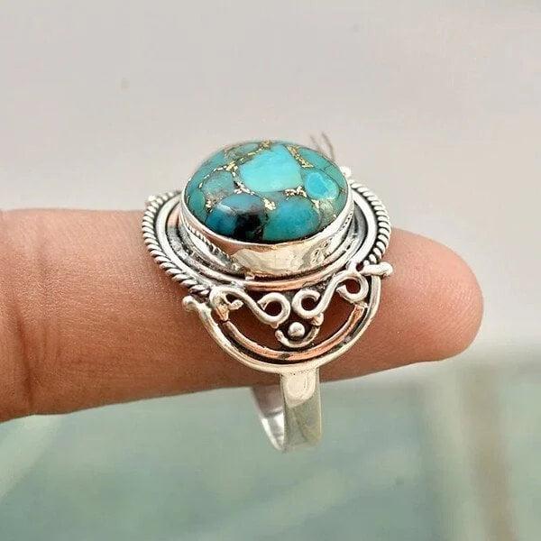Bohemian Turquoise Ring