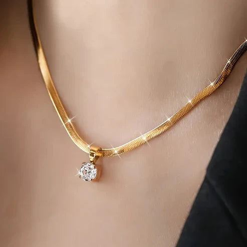Elegant Gemstone Pendant Necklace