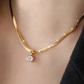 Elegant Gemstone Pendant Necklace