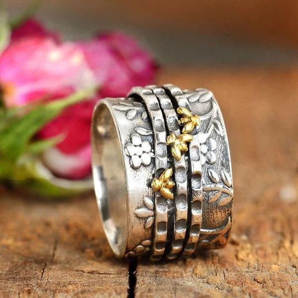 Petite Bee Blossom Ring.