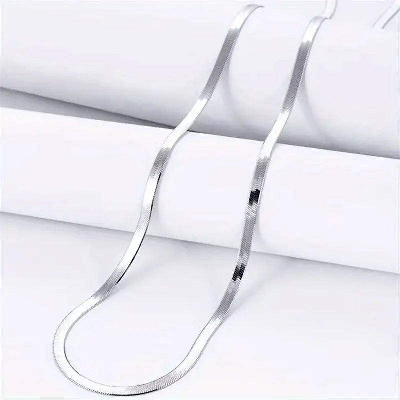 Stainless Steel 5mm Link Cuban Chain Necklace