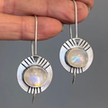Bohemian Moonstone Earrings