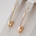 Elegant Gold Clip-On Earrings