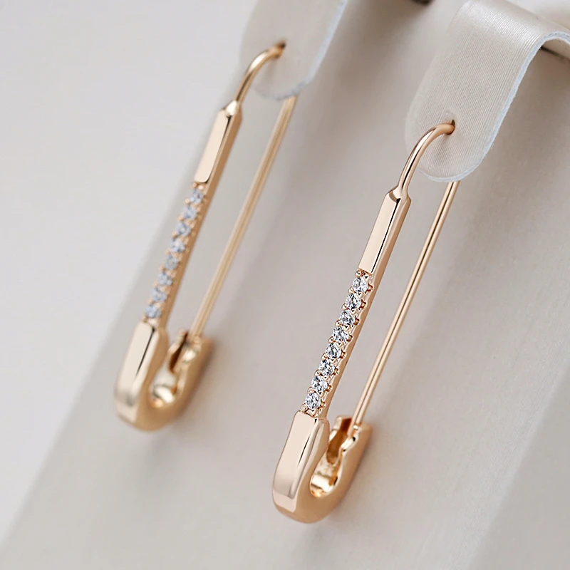 Elegant Gold Clip-On Earrings