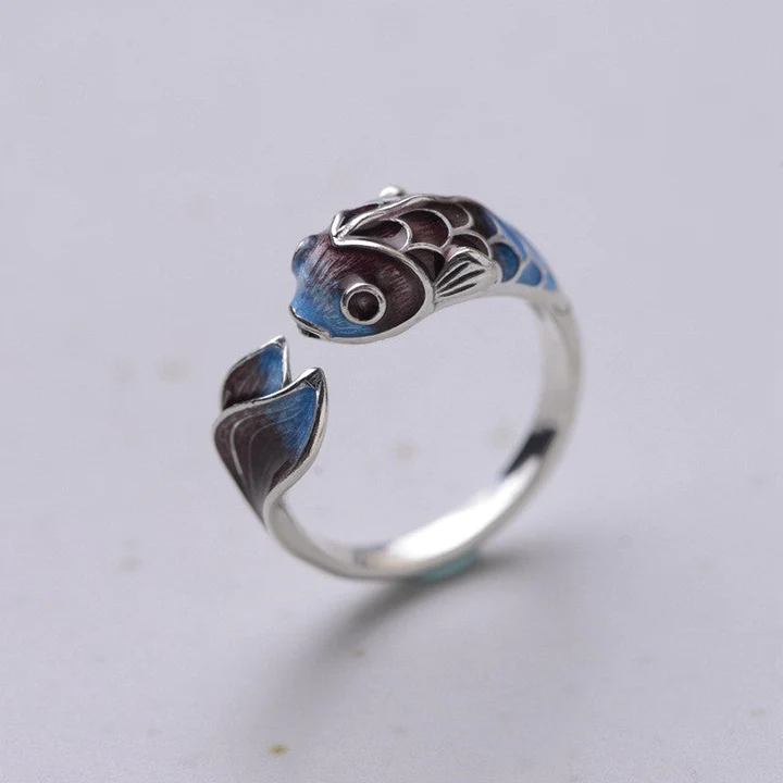 Vintage Carp Fish Ring