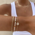 Daisy Pearl Bangle