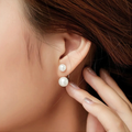 Elegant Pearl Stud Earrings -> Graceful Pearl Stud Earrings