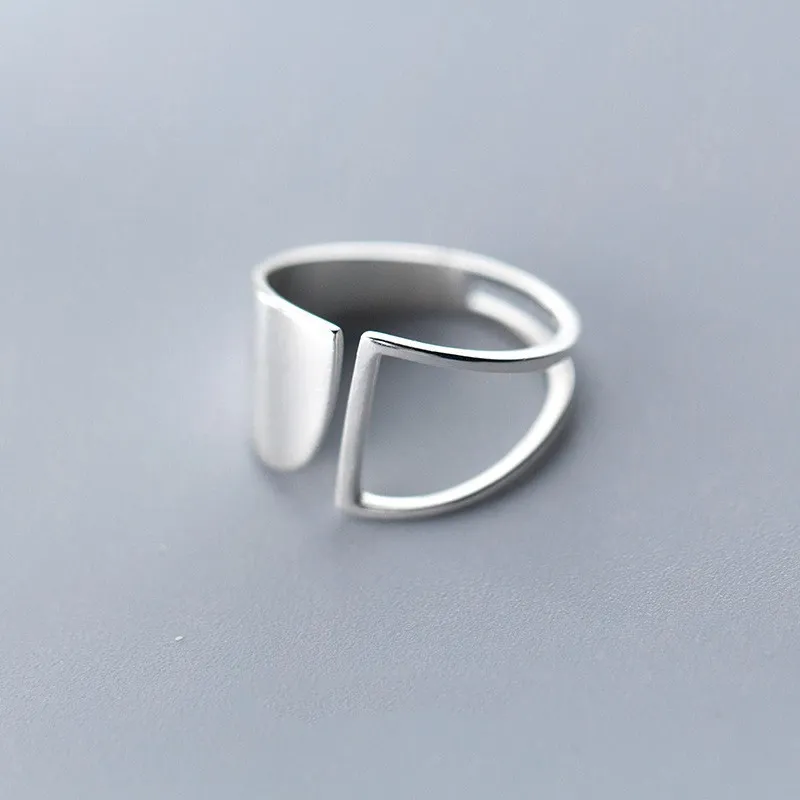 Vintage Silver Double-Layered Ring