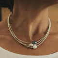 Antique Luster Pearl Necklace