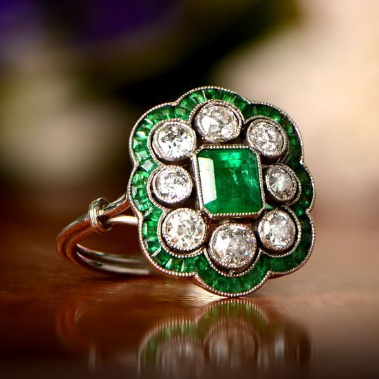 Vintage Emerald Band