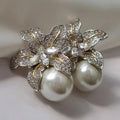 Exquisite Pearl Flower Earrings