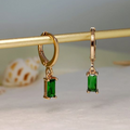 Green Lantern Ear Studs
