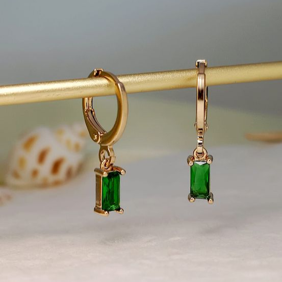 Green Lantern Ear Studs
