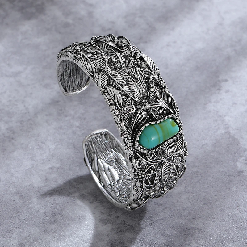Vintage Turquoise Gemstone Bracelet