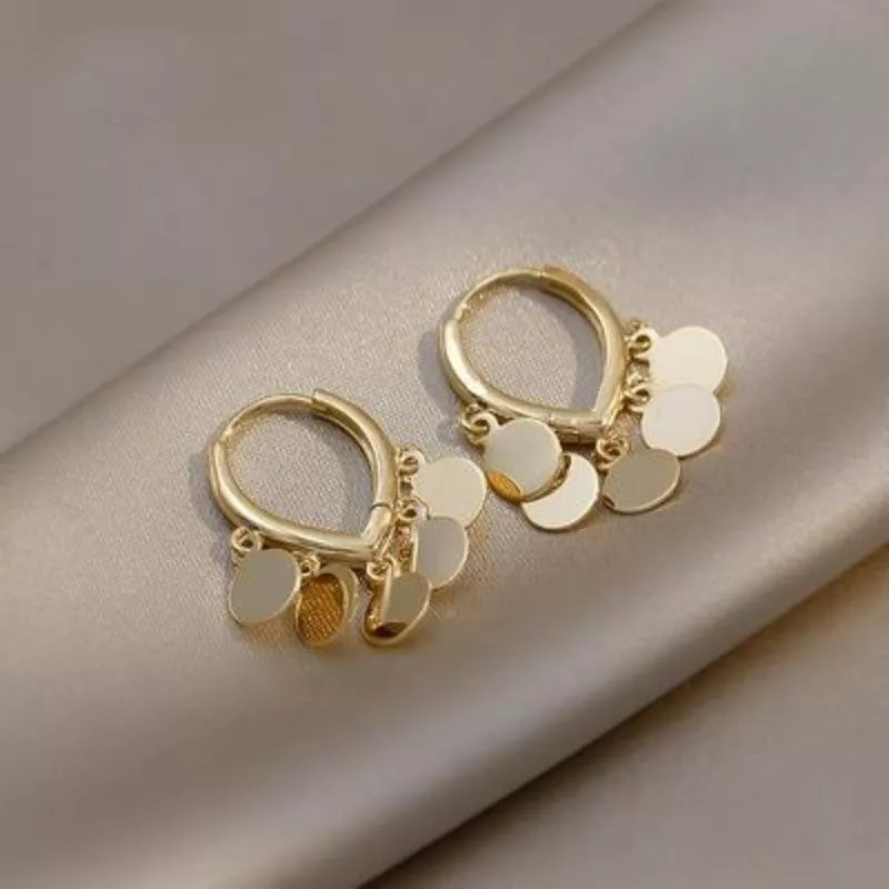 Elegant Gold-Plated Ear Jewelry