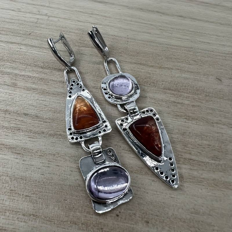 Vintage Silver & Crystal Ear Jewelry