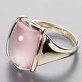 Vintage Square Rose Gold Band