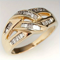 Irregular Shiny Antique Ring