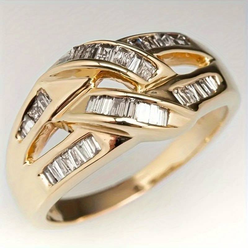 Irregular Shiny Antique Ring