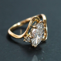 Vintage Gold Gemstone Ring