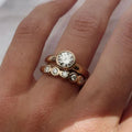 Vintage Zirconia Gold Ring Collection