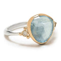 Vintage Aquamarine Gemstone Ring
