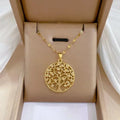 Vintage Life Tree Pendant Necklace