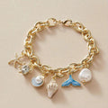 Golden Ocean Shell Bracelets