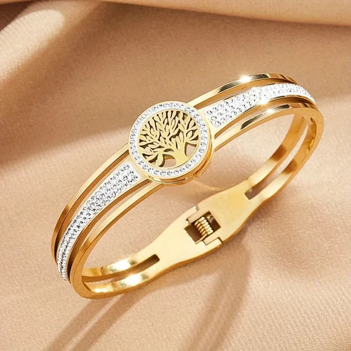 Gold Bracelet of the Tree of Life