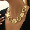 Golden Rings Necklace