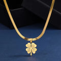 Golden Shamrock Necklace