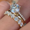 Golden Sparkle Ring Collection