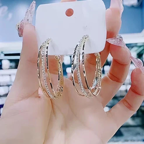 Radiant Circle Earrings