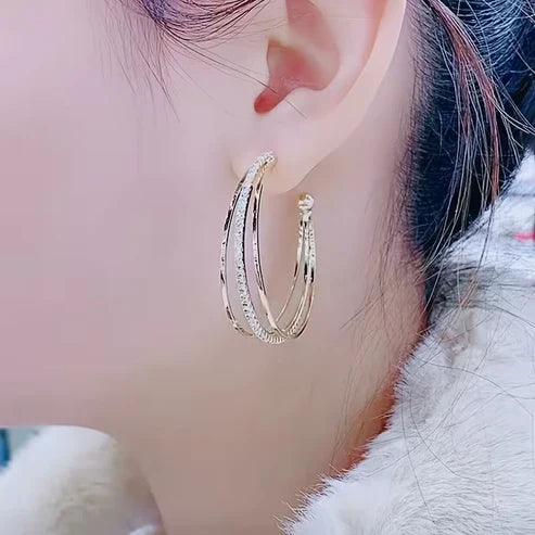 Radiant Circle Earrings