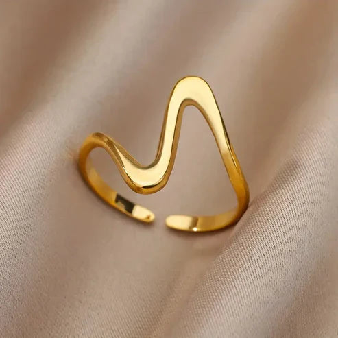 Uneven Gold Band.
