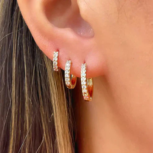 Zirconia Radiant Earrings