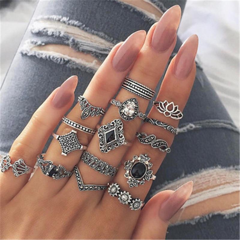 Unique Premium Set of 8 to 12 Rings
