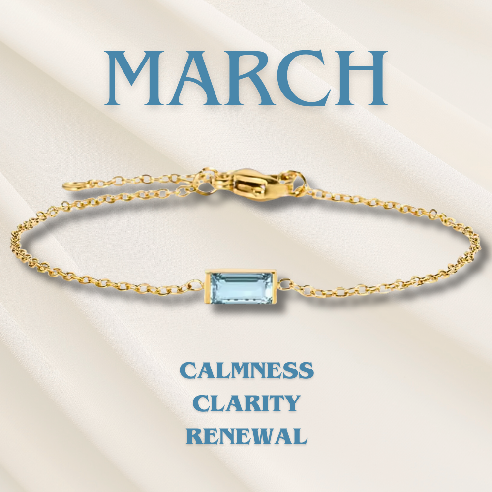 Heartline Gemstone Bracelet