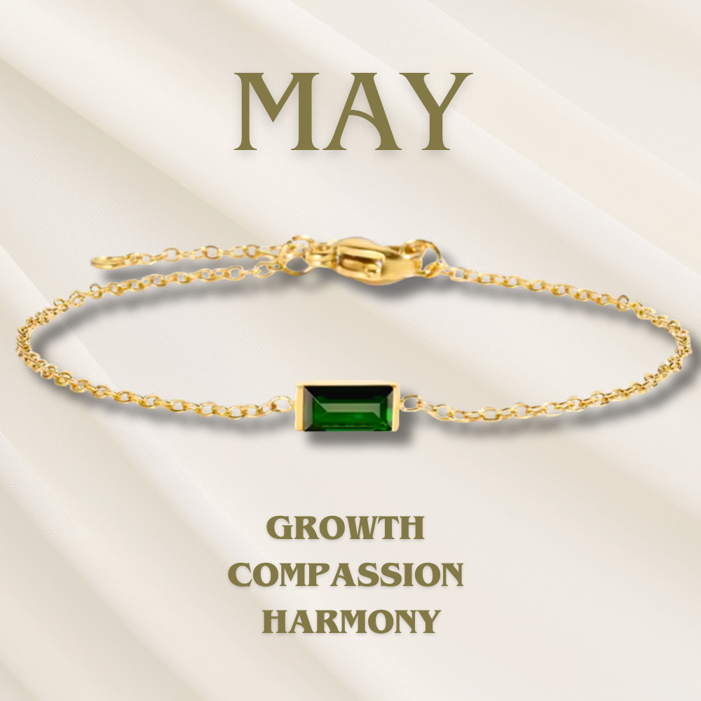 Heartline Gemstone Bracelet