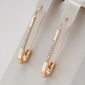 Elegant Gold Clip Earrings