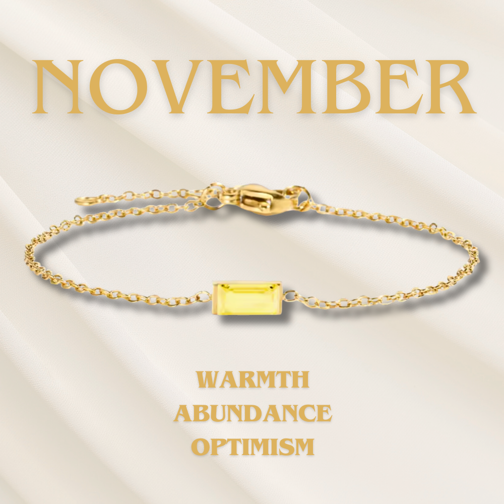 Heartline Gemstone Bracelet