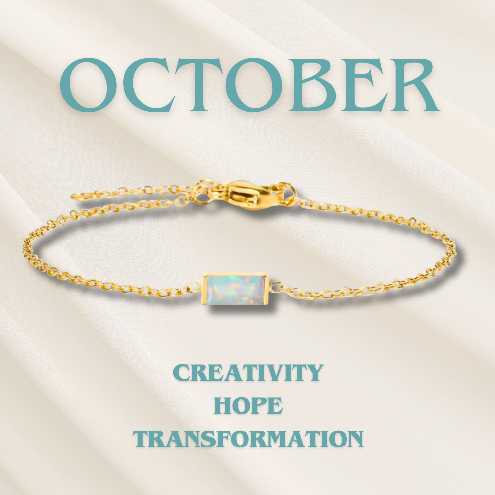 Heartline Gemstone Bracelet