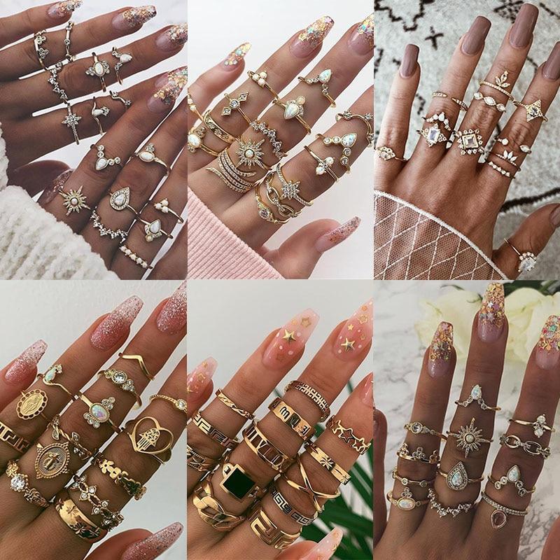 Unique Premium Set of 8 to 12 Rings