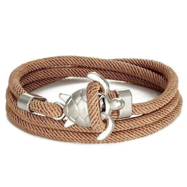 Handcrafted Ocean Turtle Bracelet
