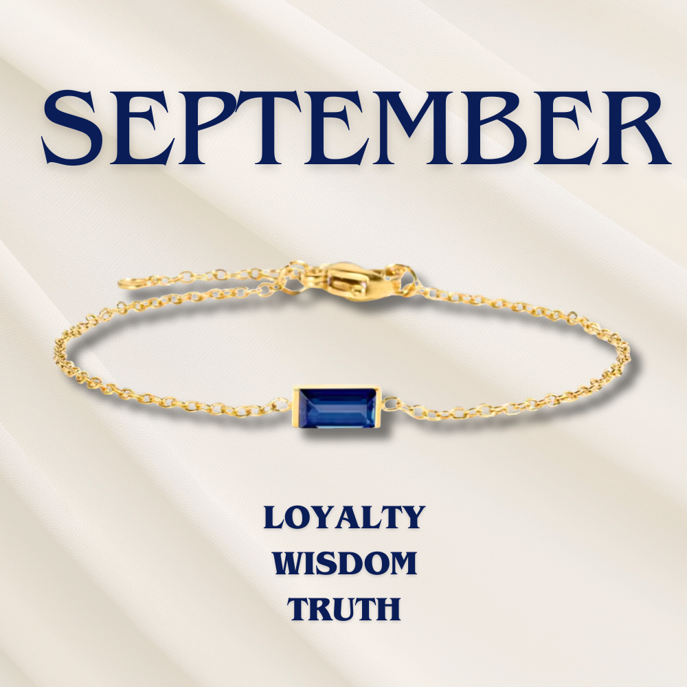 Heartline Gemstone Bracelet